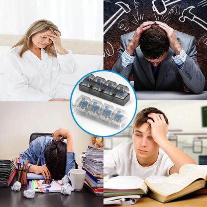 LED Keyboard Clicker Fidget Keychain